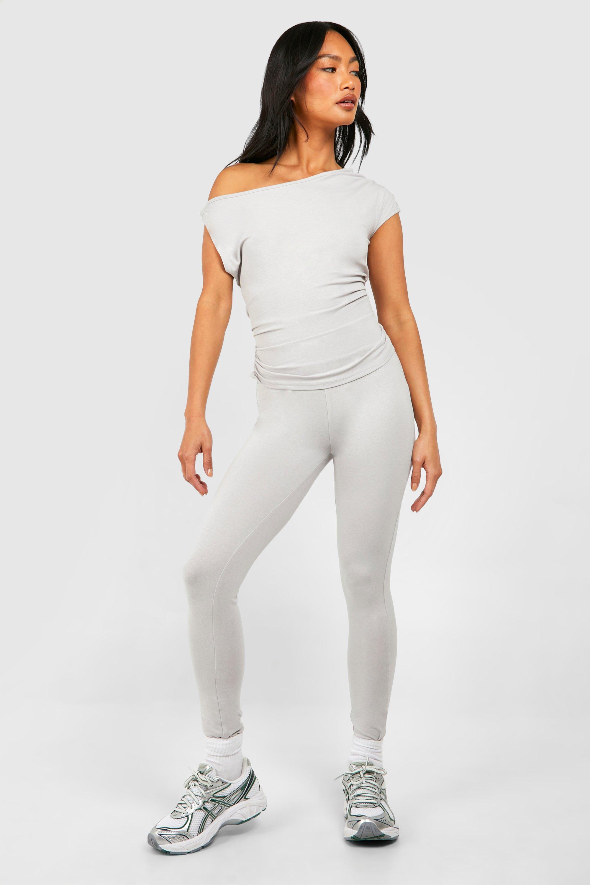 One shoulder drape top hot sale